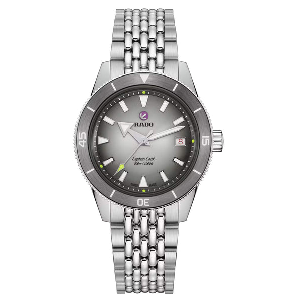 RADO 雷達錶 Captain Cook 庫克船長系列 Tennis 網球聯名限量款腕錶 39mm R32222108