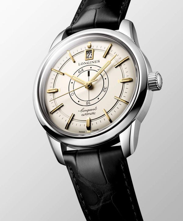 LONGINES 浪琴 Conquest 征服者系列復刻中央動力儲存腕錶 38mm L16484782
