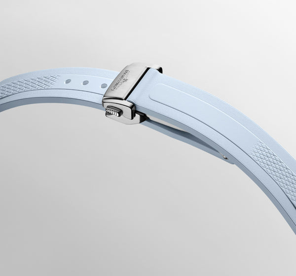 LONGINES 浪琴 Conquest 征服者系列淺藍色優雅時尚運動腕錶 34mm L34304929