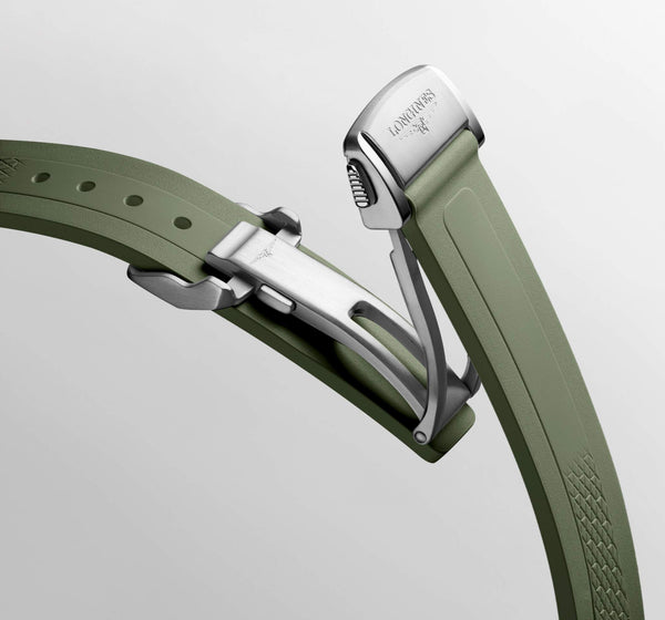 LONGINES 浪琴 Conquest 征服者系列不鏽鋼及18k玫瑰金優雅時尚運動腕錶 34mm L34305029