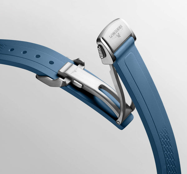 LONGINES 浪琴 Conquest 征服者系列不鏽鋼及18k玫瑰金優雅時尚運動腕錶 34mm L34305929