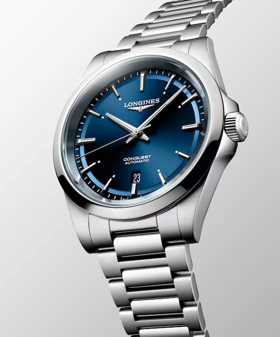 LONGINES 浪琴 Conquest 征服者系列藍色優雅時尚運動腕錶 41mm L38304926