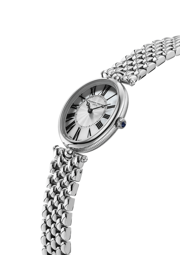 Frederique Constant 康斯登 Classics系列藝術羅馬橢圓型石英女錶 30x25mm FC-200MPW2V6B