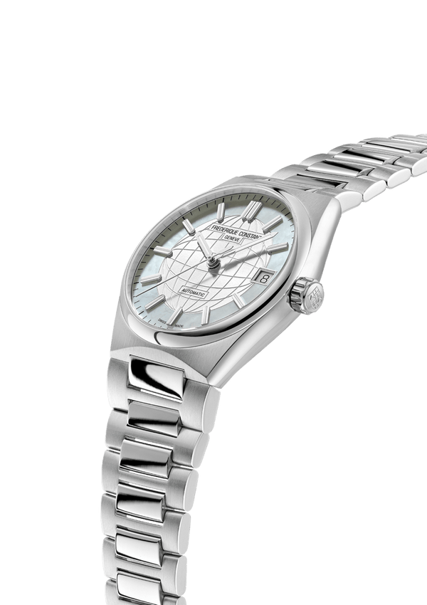 Frederique Constant 康斯登 HIGHLIFE 銀面機械腕錶 34mm FC-303MPW2NH6B