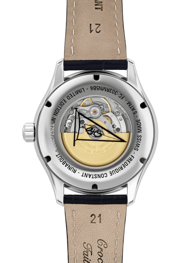 Frederique Constant 康斯登 RUNABOUT賽艇系列限量機械腕錶 42mm FC-303RMN5B6