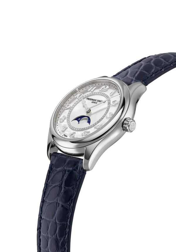 Frederique Constant 康斯登 Classics 系列優雅機械真鑽月相腕錶 36mm FC-331MPWD3B6