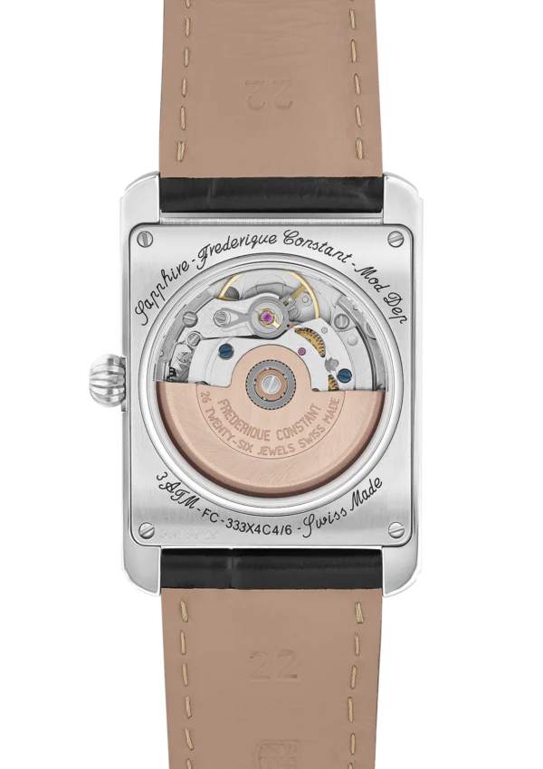 Frederique Constant 康斯登 Classics CARREE 方形典雅月相機械腕錶 42mm FC-333S4C6