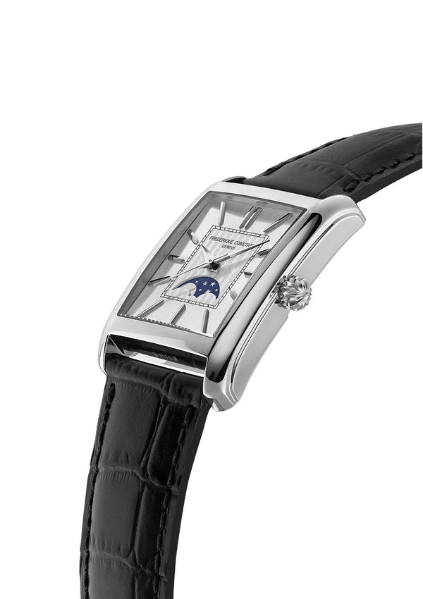 Frederique Constant 康斯登 Classics CARREE 方形典雅月相機械腕錶 42mm FC-333S4C6