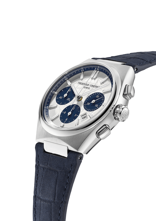 Frederique Constant 康斯登 HIGHLIFE 熊貓計時碼錶機械腕錶 41mm FC-391WN4NH6