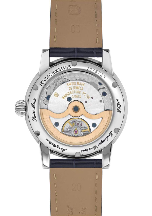 Frederique Constant 康斯登 Manufacture 自製機芯指針式日期顯示 40mm FC-706S3H6