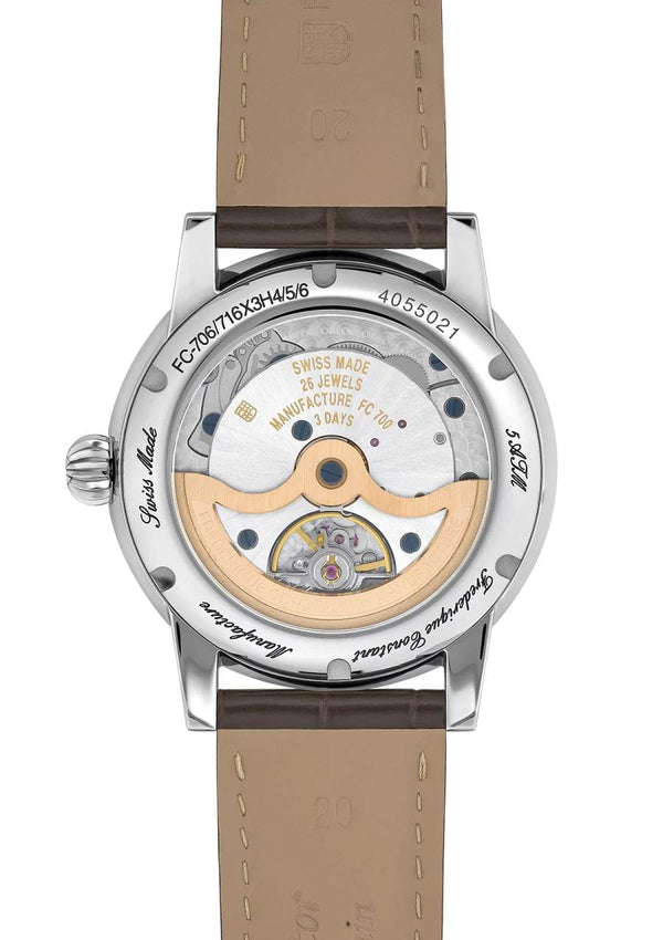 Frederique Constant 康斯登 Manufacture 自製機芯指針式日期顯示 40mm FC-706SAL3H6