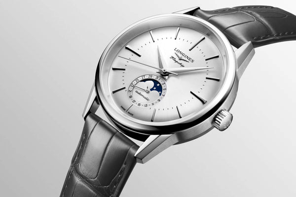 LONGINES 浪琴旗艦系列復刻月相機械腕錶 38.5mm L48154722