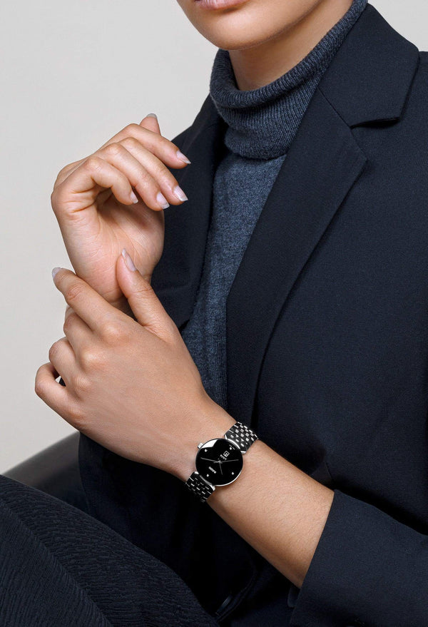 RADO 雷達錶 Florence Classic 佛羅倫斯經典系列鑽面石英腕錶 30mm R48913713