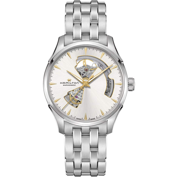 Hamilton 漢米爾頓 Jazzmaster 爵士系列鏤空腕錶 40mm H32675151