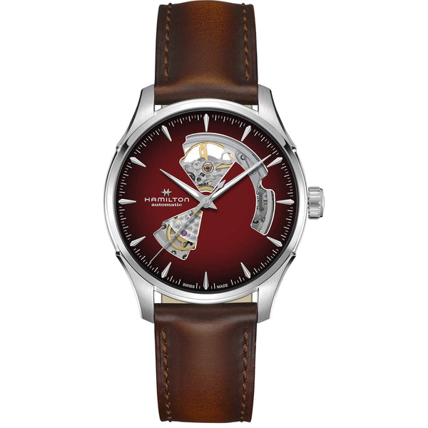 Hamilton 漢米爾頓 Jazzmaster 爵士系列鏤空機械腕錶 40mm H32675570