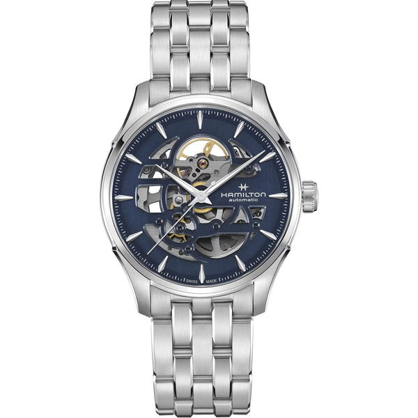 HAMILTON 漢米爾頓 JAZZMASTER 爵士系列鏤空自動機械腕錶 40mm H42535141