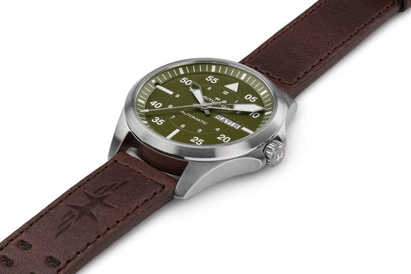 Hamilton 漢米爾頓 Khaki Aviation 卡其航空系列機械飛行錶 42mm H64635560