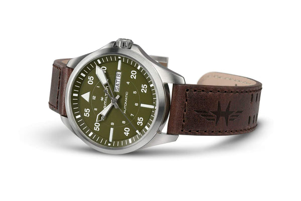Hamilton 漢米爾頓 Khaki Aviation 卡其航空系列機械飛行錶 42mm H64635560