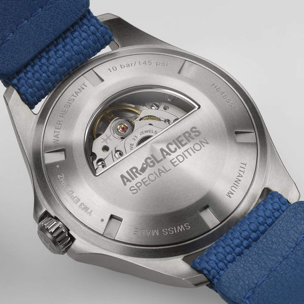 Hamilton 漢米爾頓 Khaki Aviation 卡其航空系列 AIR-GLACIERS 冰川救援隊機械飛行錶 42mm H64655941