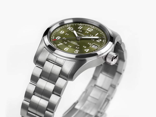 Hamilton 漢米爾頓 Khaki Field 卡其陸戰系列自動上鍊機械錶 38mm H70455160