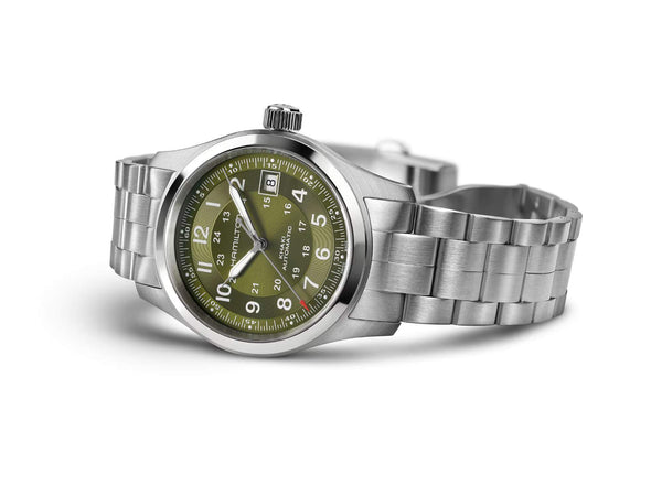 Hamilton 漢米爾頓 Khaki Field 卡其陸戰系列自動上鍊機械錶 38mm H70455160