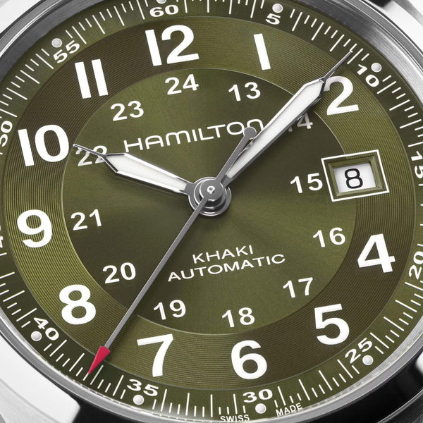 Hamilton 漢米爾頓 Khaki Field 卡其陸戰系列自動上鍊機械錶 42mm H70605160