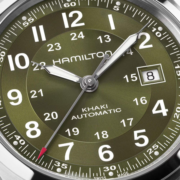 Hamilton 漢米爾頓 Khaki Field 卡其陸戰系列自動上鍊機械錶 42mm H70605560