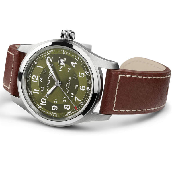 Hamilton 漢米爾頓 Khaki Field 卡其陸戰系列自動上鍊機械錶 42mm H70605560