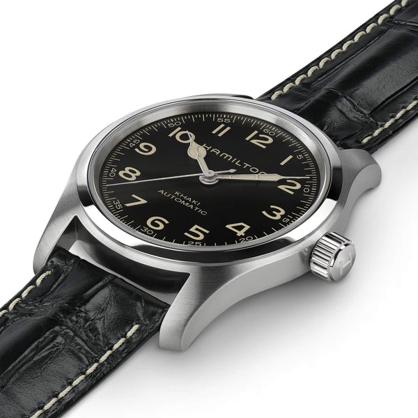 Hamilton 漢米爾頓 Khaki Field 卡其陸戰系列Murph墨菲星際效應腕錶錶鍊套裝 42mm H70605732