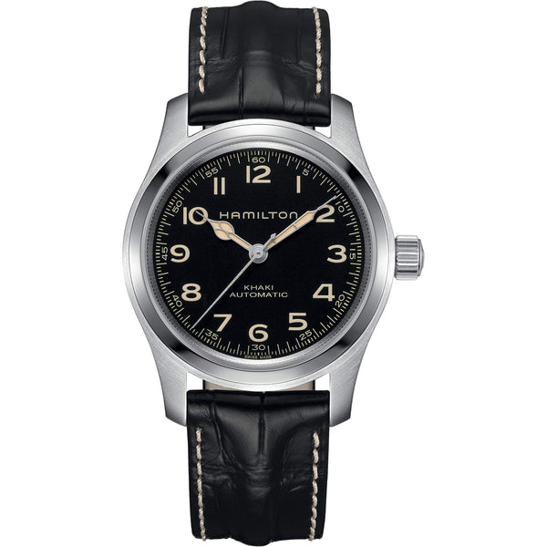 Hamilton 漢米爾頓 Khaki Field 卡其陸戰系列Murph墨菲星際效應腕錶錶鍊套裝 42mm H70605732