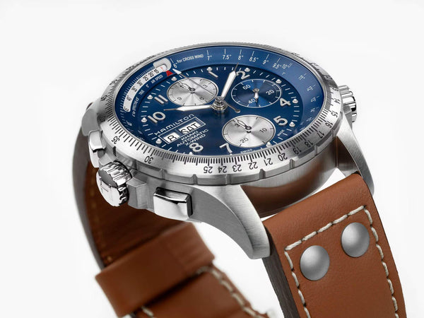 Hamilton 漢米爾頓卡其航空系列 X-Wind 飛行自動上鍊計時碼錶 44mm H77506540