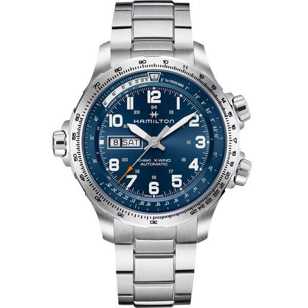 Hamilton 漢米爾頓 Khaki Aviation 卡其航空系列 X-Wind Day Date Auto 45mm H77765141