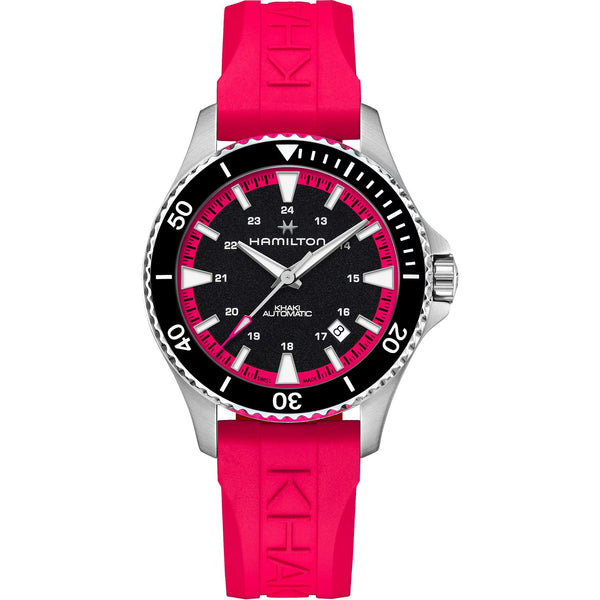 Hamilton 漢米爾頓 Scuba 卡其海軍系列潛水80小時機械錶 40mm H82395330