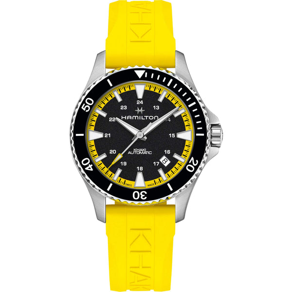 Hamilton 漢米爾頓 Scuba 卡其海軍系列潛水80小時機械錶 40mm H82395332