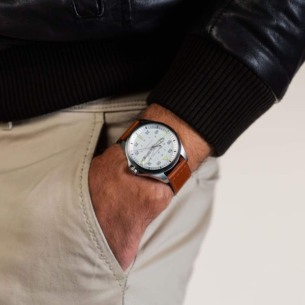 Hamilton 漢米爾頓 Khaki Aviation 卡其航空系列機械飛行錶 42mm H64635550