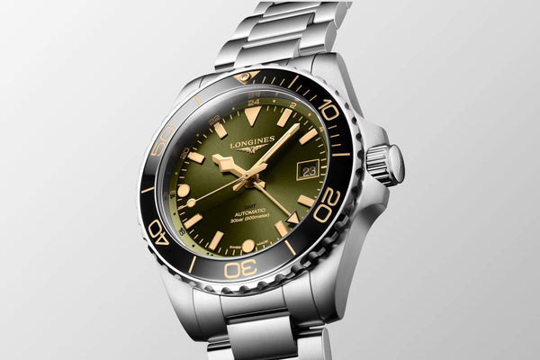 LONGINES 浪琴 HydroConquest GMT深海征服者系列兩地時間浪鬼陶瓷潛水機械錶 41mm L37904066