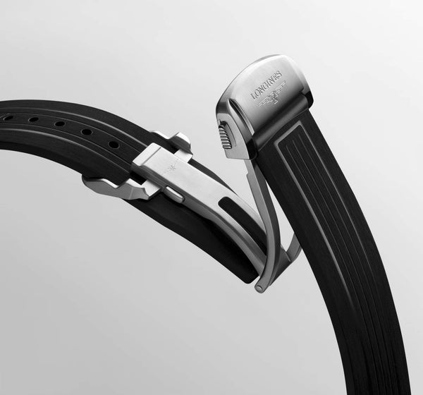 LONGINES 浪琴 HydroConquest GMT深海征服者系列兩地時間浪鬼陶瓷潛水機械錶 43mm L38904569