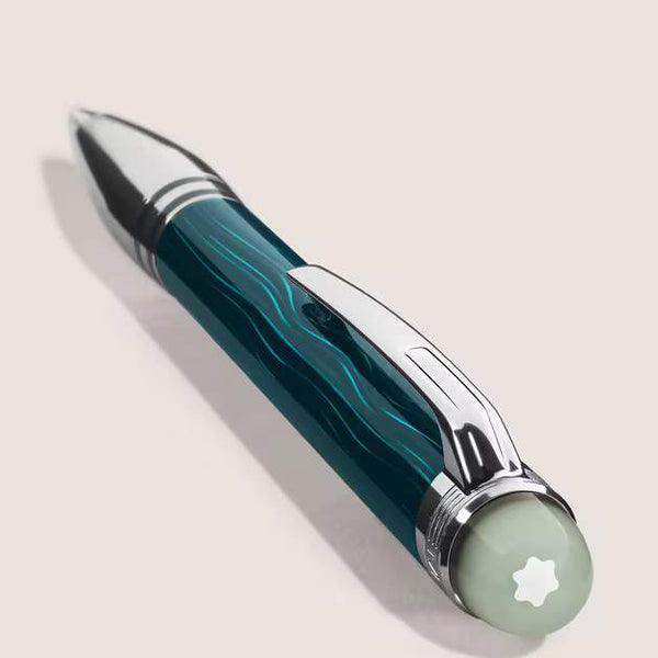 MontBlanc 萬寶龍星際行者 PolarGreen 系列金屬原子筆 MB132912