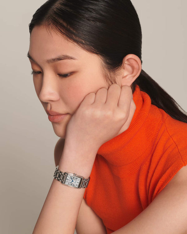 LONGINES 浪琴多情系列不銹鋼優雅石英腕錶 20.80 X 32.00 mm L52554716 - 新萬國鐘錶