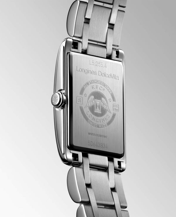 LONGINES 浪琴多情系列不銹鋼優雅石英腕錶 20.80 X 32.00 mm L52554716 - 新萬國鐘錶