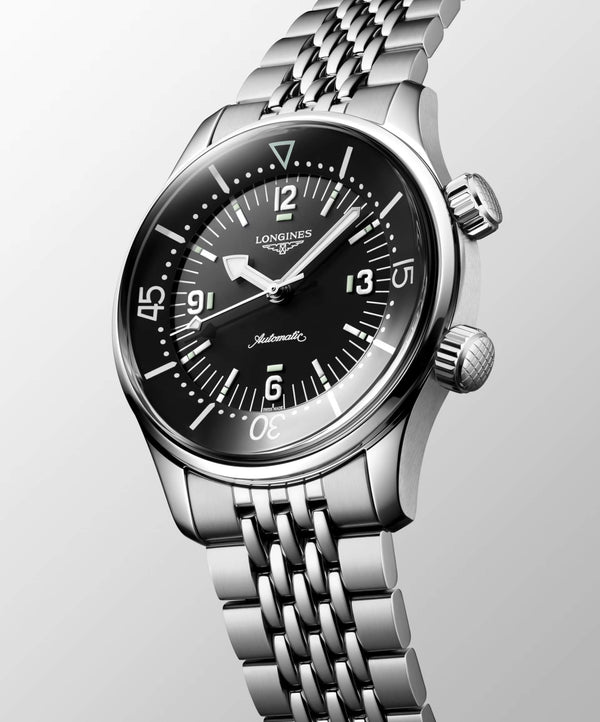 LONGINES Legend Diver 浪琴錶傳奇潛水復刻腕錶 39mm L37644506