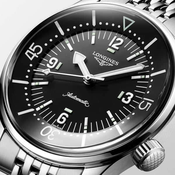 LONGINES Legend Diver 浪琴錶傳奇潛水復刻腕錶 39mm L37644506