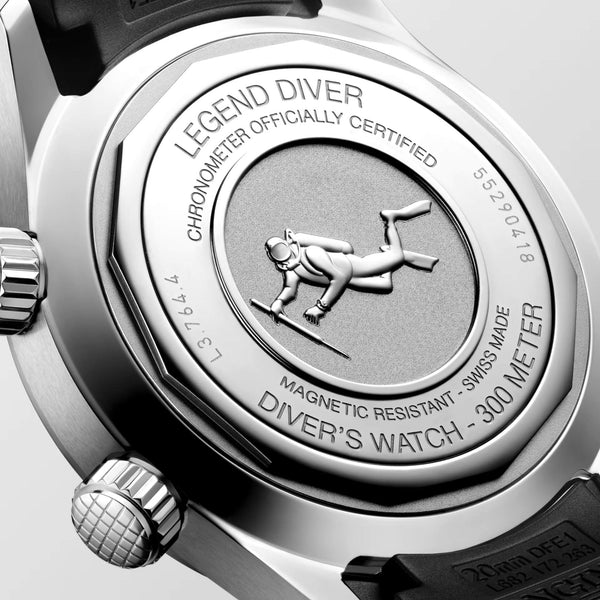LONGINES 浪琴 Legend Diver 復刻傳奇潛水系列 39mm L37644509