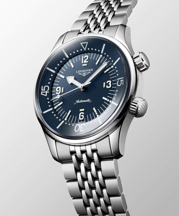 LONGINES Legend Diver 浪琴錶傳奇潛水復刻腕錶 39mm L37644906