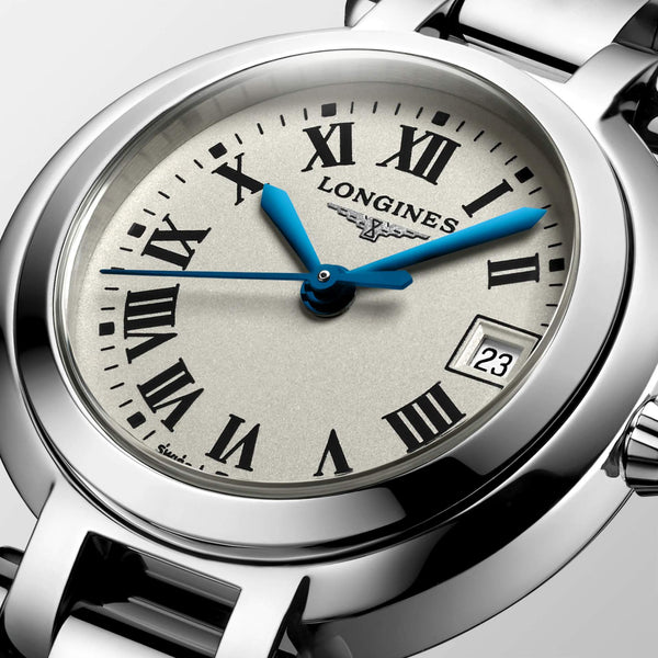 LONGINES 浪琴 PrimaLuna 新月系列羅馬石英腕錶 26.5mm L81104716 - 新萬國鐘錶