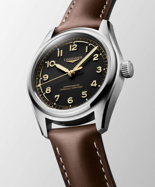 LONGINES 浪琴 Spirit Pilot 先行者系列不銹鋼機械飛行腕錶 39mm L38094532
