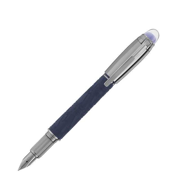 MontBlanc 萬寶龍星際行者 SpaceBlue 系列 Doué 鋼筆 F尖 MB130214