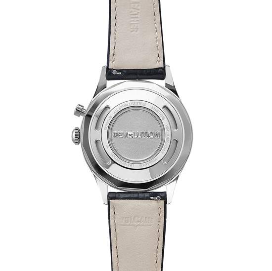 VULCAIN 窩路堅 Salute 紅色 Seconde 鬧鈴手上鍊腕錶 39mm 100168A95.BAN248