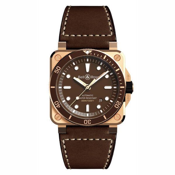 Bell & Ross 柏萊士 BR 03-92 DIVER BROWN BRONZE 青銅咖啡面 BR0392 限量999