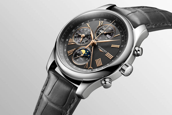 LONGINES Master 浪琴巨擘系列全日曆月相計時碼錶 42mm L27734612